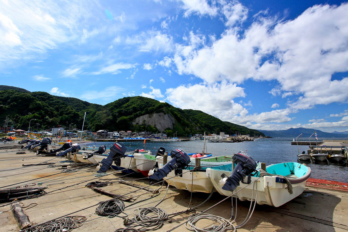 木直漁港（函館市南茅部地区）の写真
