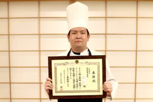 木村滉太さん、郷土料理コンクールで函館市長賞