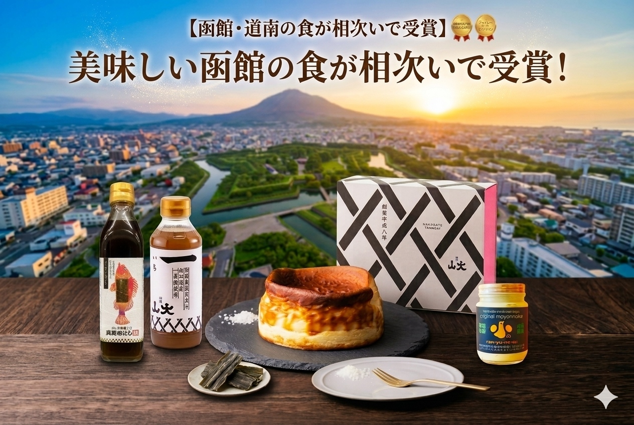 【函館・道南の食が相次いで受賞】注目商品をご紹介
